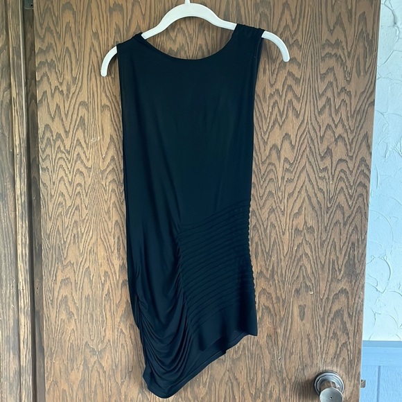 Black ECTETrRA Asymmetrical Top - Picture 3 of 3